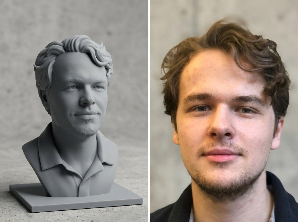 Personlig 3D-Byste